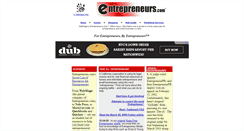 Desktop Screenshot of entrepreneurs.com